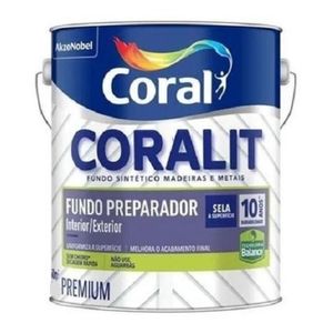 Fundo Preparador Balance Coralit 0,9L Coral
