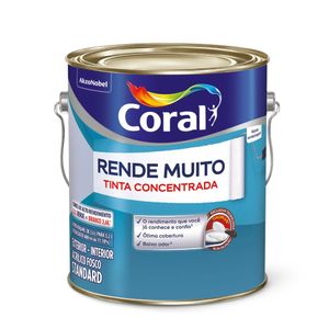 Tinta Rende Muito Branco Neve 3,6L Coral