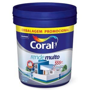 Tinta Rende Muito Branco Neve 20L Coral