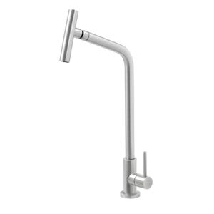 Torneira De Mesa Para Cozinha Versa em Aço Inox com Bica Articulada Tramontina
