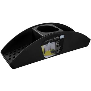 Organizador de Pia Basic Preto Coza