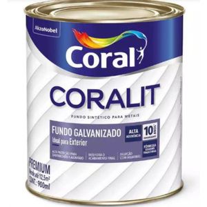 Fundo Para Galvanizados Branco 0,9L Coral