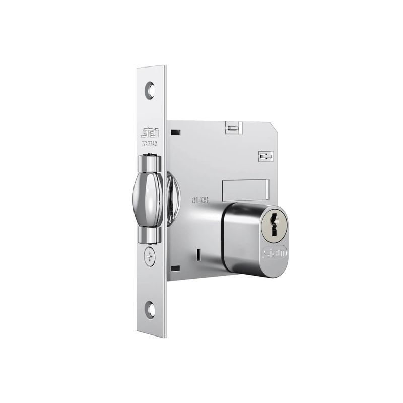 Fechadura-1005-Pivotante-Roseta-Redonda-Aco-Inox-Stam