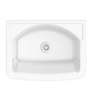 Tanque De Parede/Coluna P 20L Retangular Branco Celite