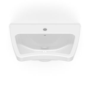 Lavatório para Coluna Acesso Plus Branco Celite