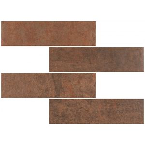 Revestimentos 7x26cm Masai Terracota Mesh Mate Tipo A Eliane