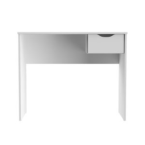Mesa Compact Office Com Gaveta Branca Multivisão