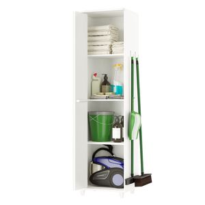 Armário Multiuso Panto Pequeno 1 Porta Branco Multivisão