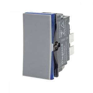 Módulo Interruptor Simples 611010CZ Cinza Pial