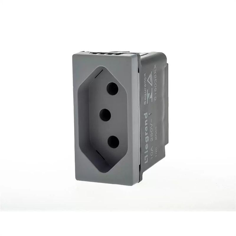Modulo-de-Tomada-2P-T-10A-Cinza-Pial-Plus-