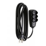 Extensao-Sort-13M-PP-3x075-2P-T-10A-Preta-Daneva-Pial
