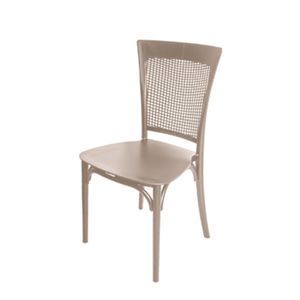 Cadeira Robust Palhinha Nude Forte Plástico