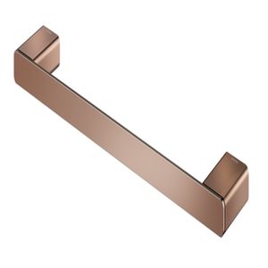 Porta-toalhas de Rosto Bastão 300mm Docol Flat Cobre Polido Docol