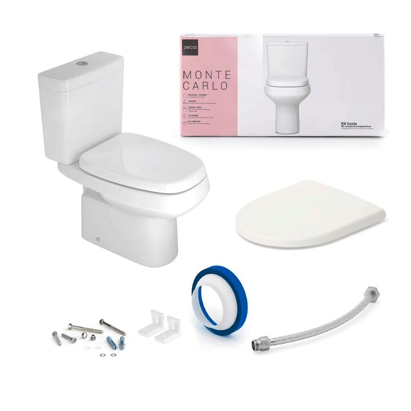 Kit-Monte-Carlo-Bacia-Caixa-Acoplada-Assento-Engate-Anel-Parafuso-Branco-Deca