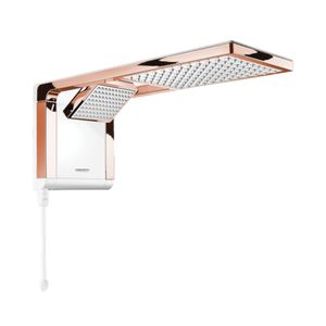 Chuveiro Acqua Duo 6800W Branco/Rose Gold Lorenzetti