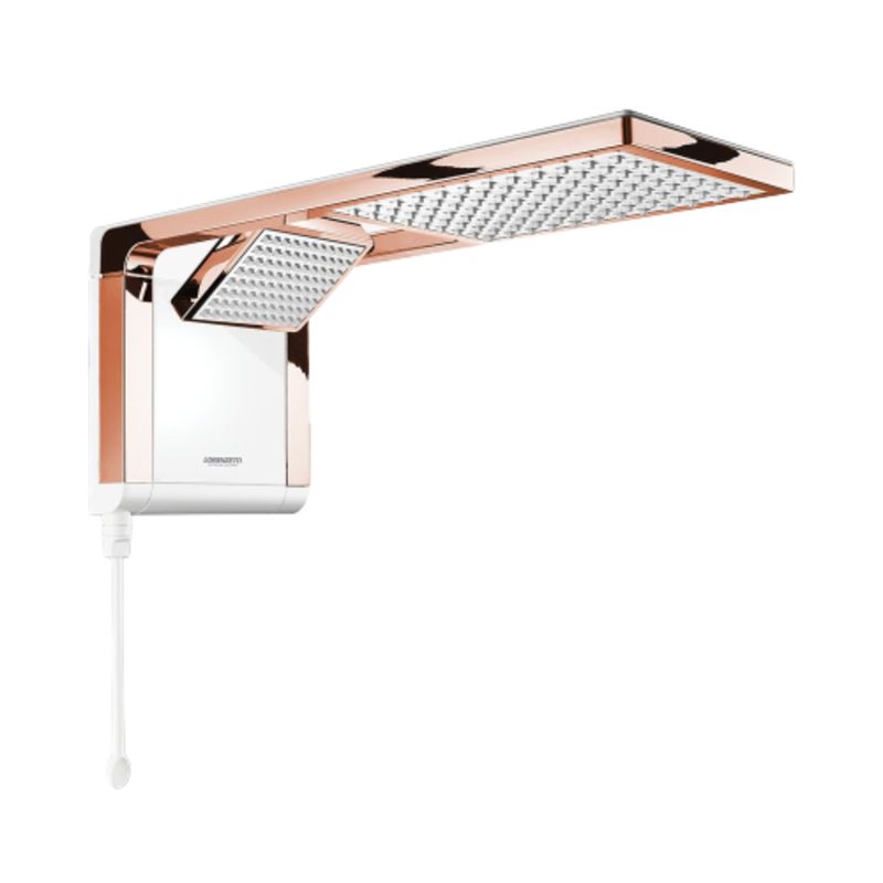 Chuveiro-Acqua-Duo-6800W-Branco-Rose-Gold-Lorenzetti