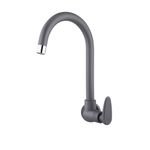 Torneira-de-Parede-para-Cozinha-Bica-Movel-1-4-Allure-Decore-Cinza-Fosco-Viqua