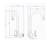 Torneira-de-Parede-para-Cozinha-Bica-Movel-1-4-Allure-Decore-Cinza-Fosco-Viqua