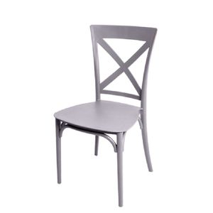 Cadeira Robust Cross Nude Forte Plástico