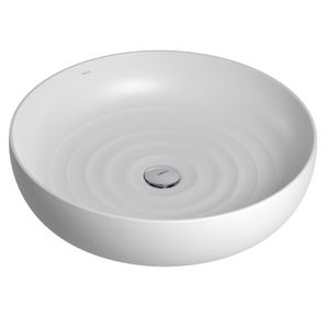 Cuba de Apoio Redonda 50cm Gota Branco Fosco Deca