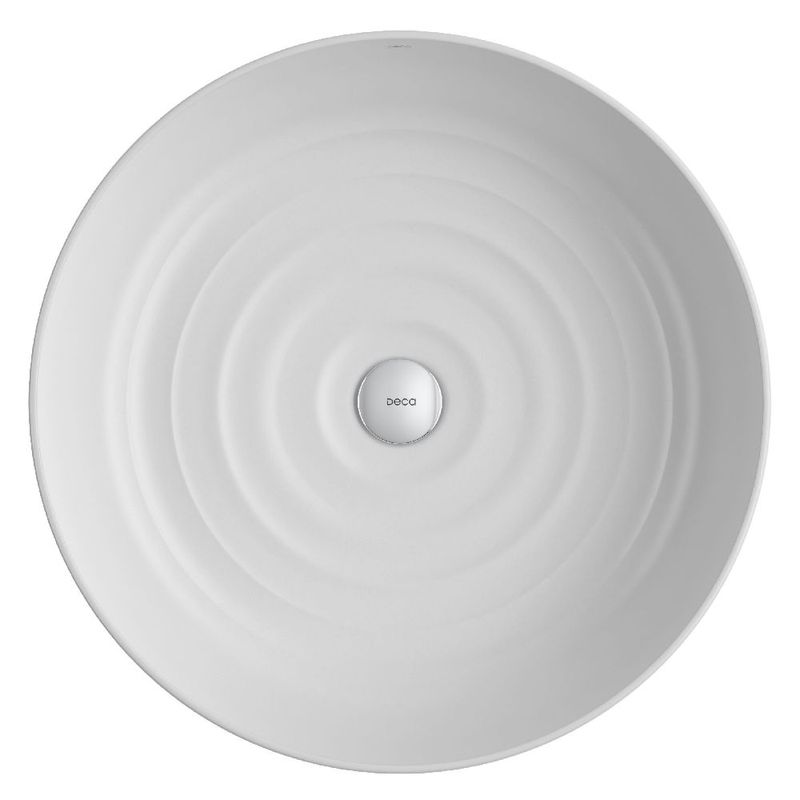 Cuba-de-Apoio-Redonda-50cm-Gota-Branco-Fosco-Deca