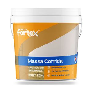 Massa Corrida PVA 25Kg Fortex