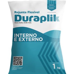 Rejunte Flexível 1kg Platina Duraplik