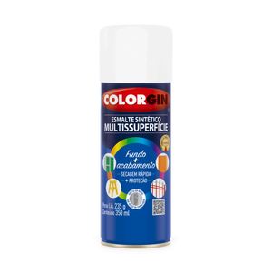 Tinta Spray Esmalte Sintético Branco 350ml Colorgin