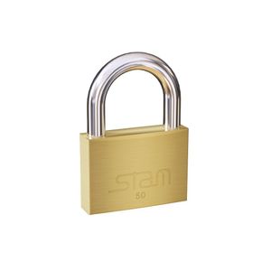 Cadeado 50mm Latão Maciço Stam