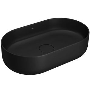 Cuba de Apoio 50cm Oblonga Ébano Fosco Deca