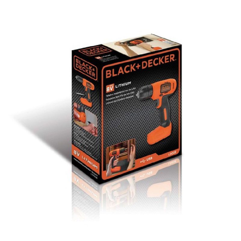 Parafusadeira---Furadeira-8V-Max-Black---Decker