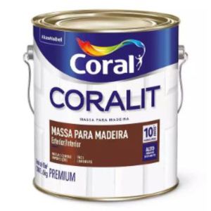 Massa Óleo Para Madeira 5,7kg Coral
