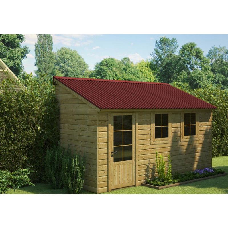 Telha-Ecologica-200x75cm-Classica-Fit-Vermelha-Onduline