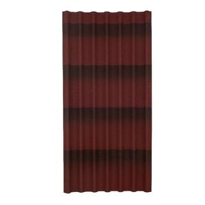 Telha Ecológica 200x96cm Stilo 3D Vermelha Onduline