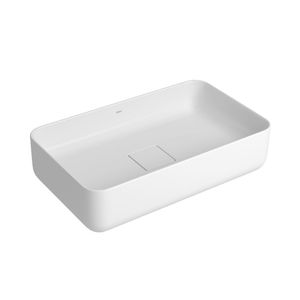 Cuba de Apoio Retangular 50x30 Slim Branco Deca