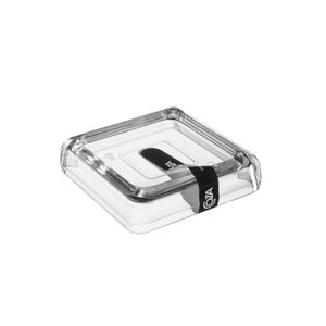 Saboneteira Cube Mármore Cristal Coza