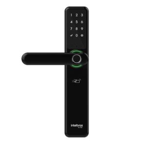 Fechadura de Embutir Com Maçaneta IFR 7000 Smart Preta Intelbras