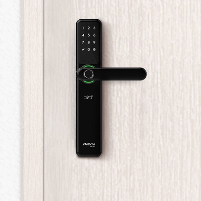 Fechadura-de-Embutir-Com-Macaneta-IFR-7000-Smart-Preta-Intelbras