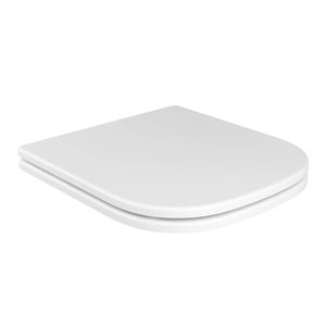 Assento Poliéster Slow Close Com Microban Para Bacias Quadra, Polo, Unic Branco Deca