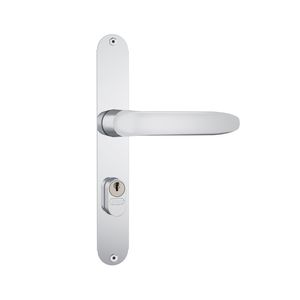 Fechadura 603/11 Búzios 74mm 1/2 Maçaneta Espelho Inox Stam