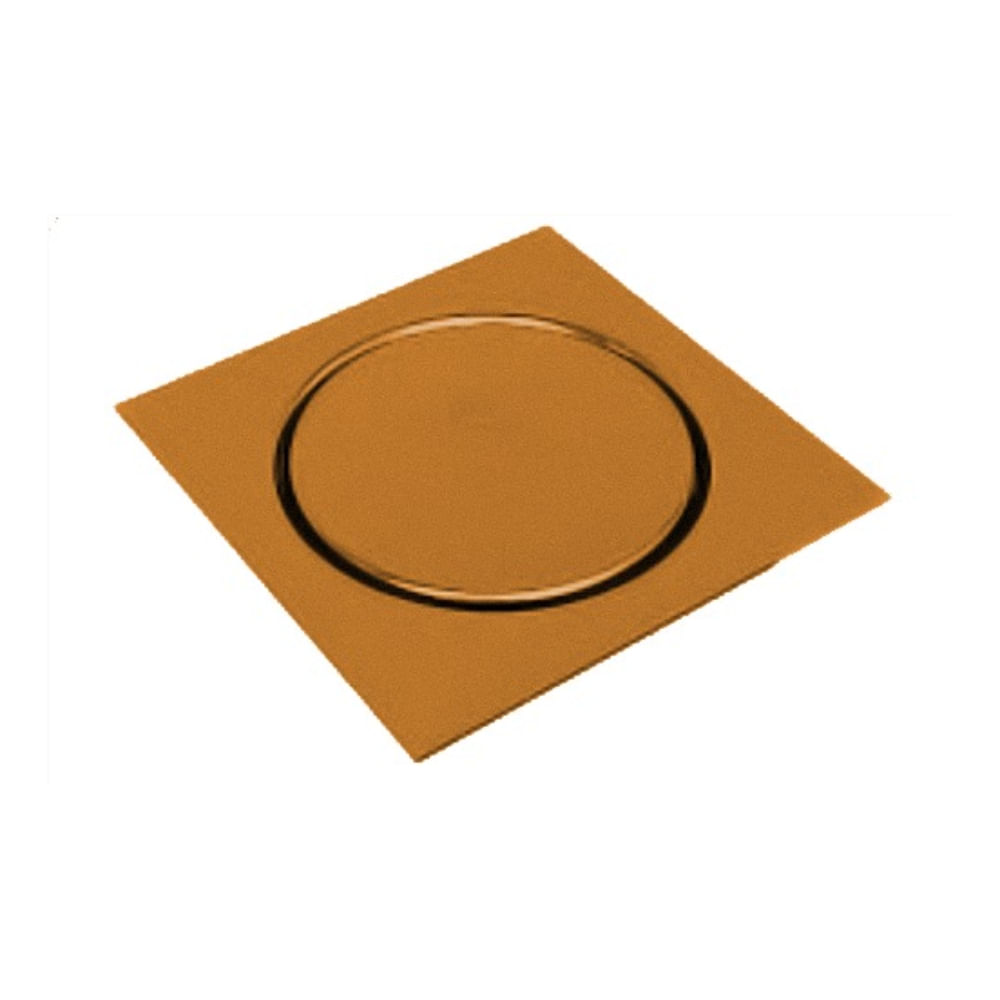 Ralo Click 10x10 Quadrado Gold Matte Imperatriz