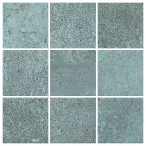 Revestimento 10x10cm Atol Turquesa Mesh Mate Tipo A Decortiles Eliane