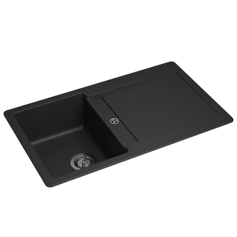 Cuba-de-Cozinha-Quartzo-Black-Unic-Deca