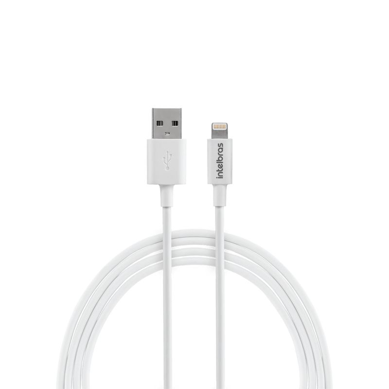 Cabo-12m-Lightning-USB-Branco-Intelbras