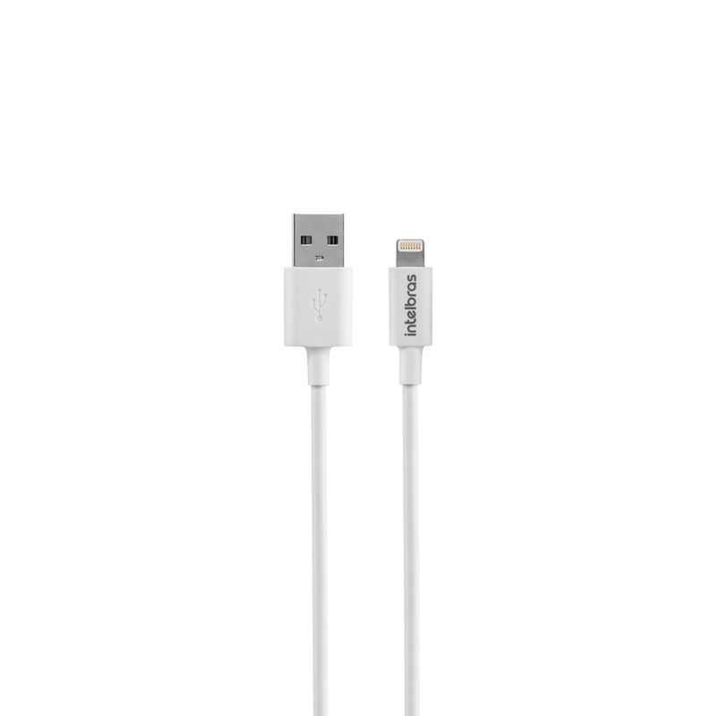 Cabo-12m-Lightning-USB-Branco-Intelbras