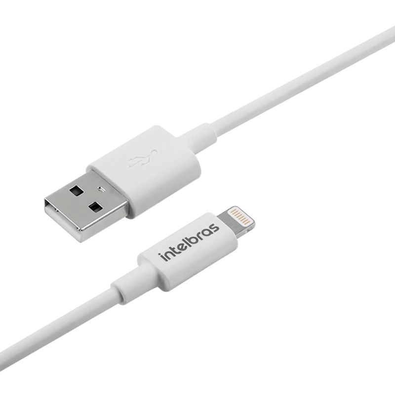 Cabo-12m-Lightning-USB-Branco-Intelbras