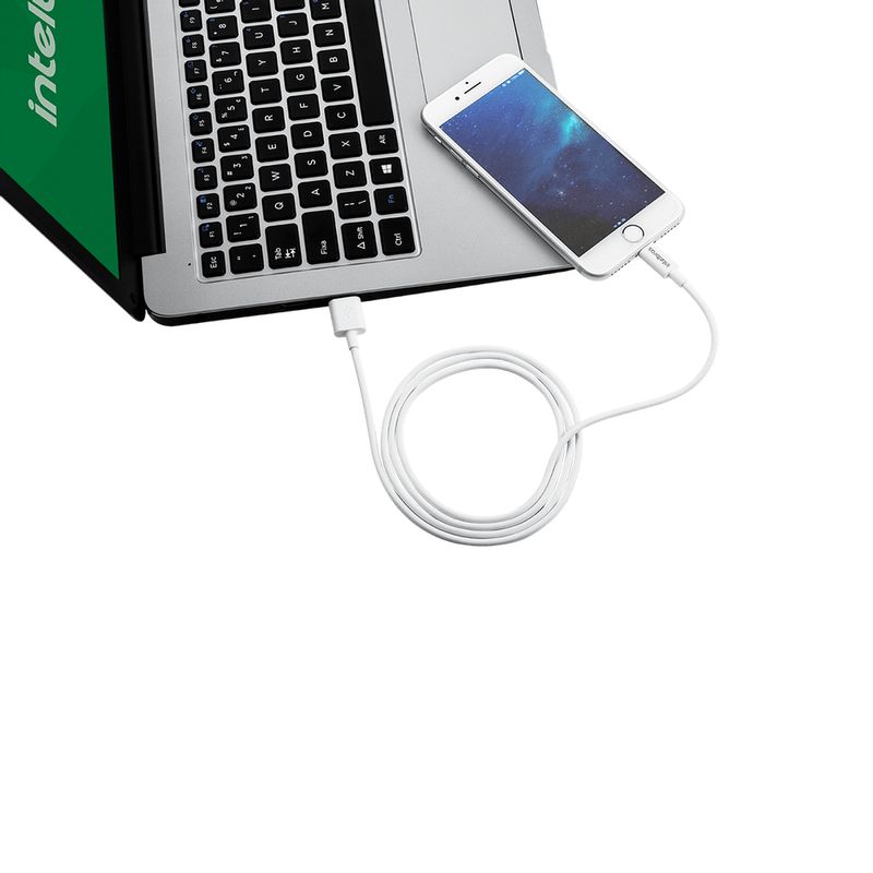 Cabo-12m-Lightning-USB-Branco-Intelbras