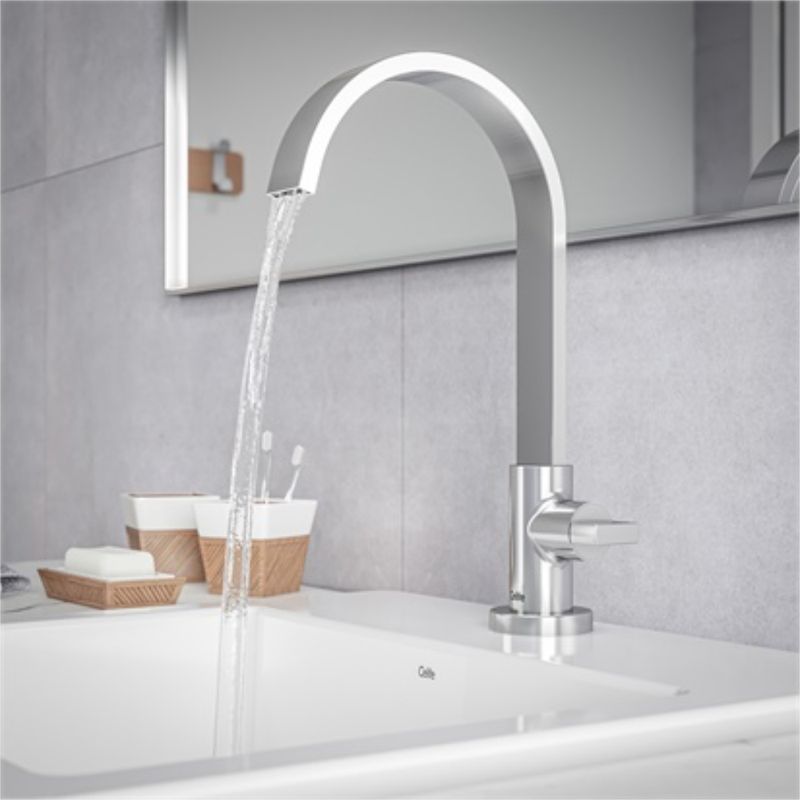 Torneira-de-Mesa-para-Lavatorio-Bica-Alta-Flow-Soft-Cromada-Celite