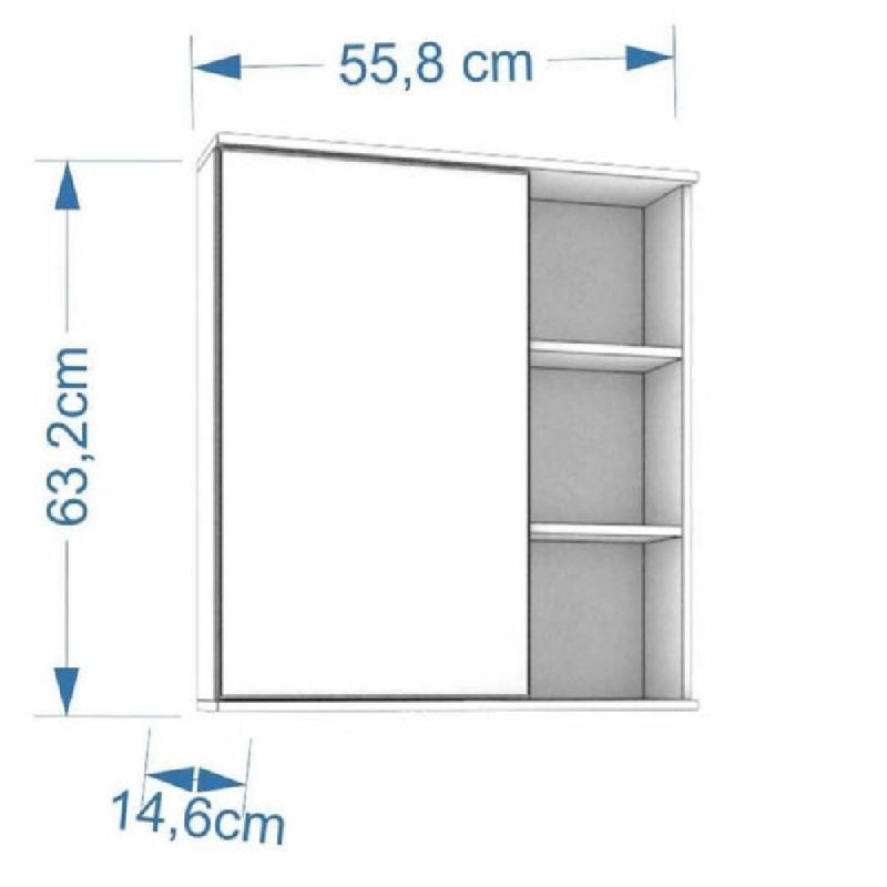 Armario-63X55cm-Com-Espelho-Treviso-Amendoa-Para-Banheiro-Mgm