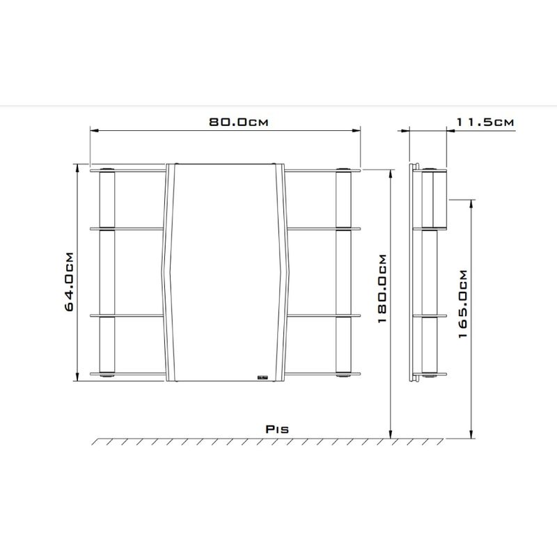 Armario-13005-80X64cm-Sem-Luminaria-Sobrepor-Cris-Slip-Cris-Metal